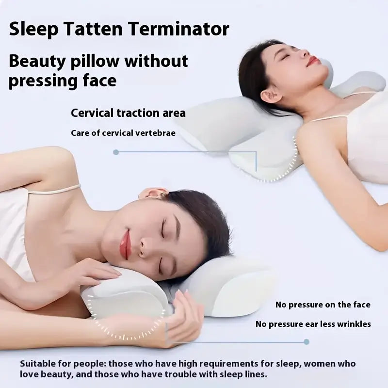 Beauty Pillow For Wrinkle free Sleep & Neck Support