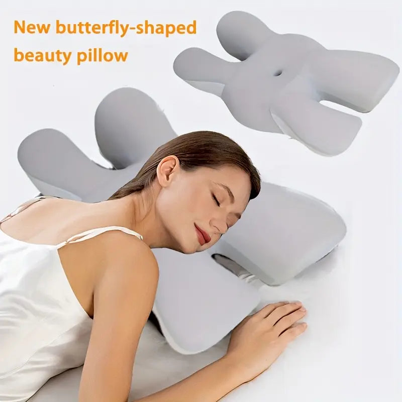 Beauty Pillow For Wrinkle free Sleep & Neck Support