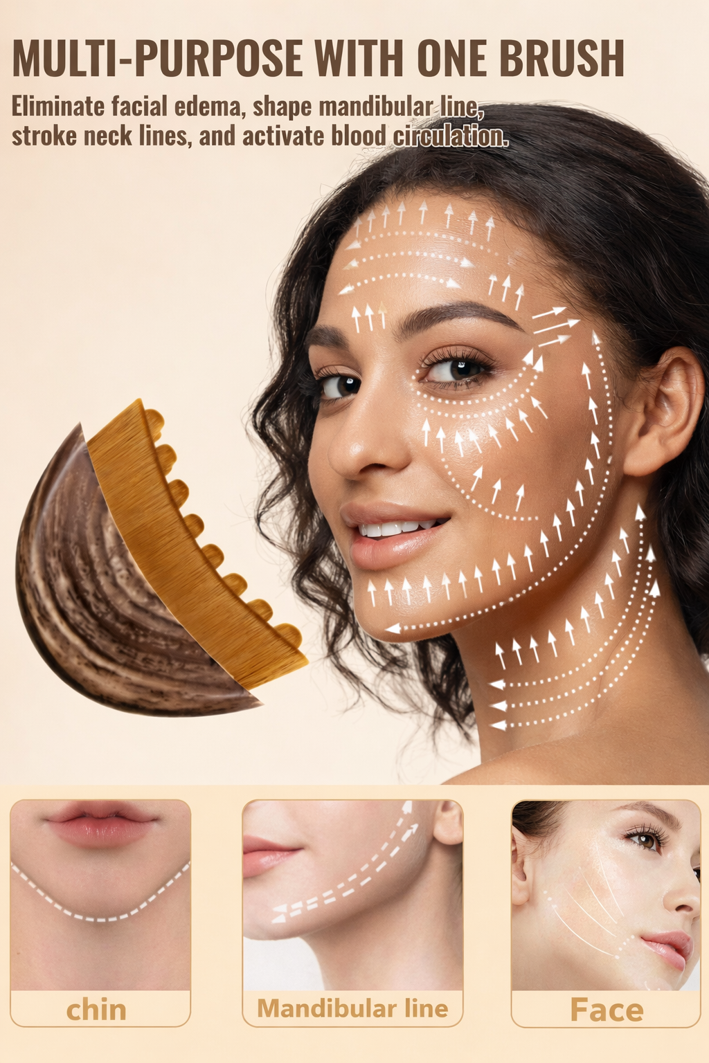 Lymphatic Face Brush