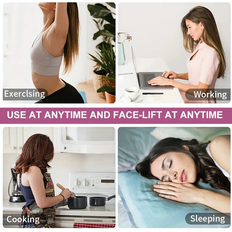 1pc Reusable Double Chin Reducer, Facial Slimming Band