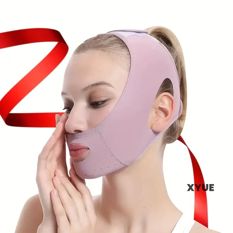 1pc Reusable Double Chin Reducer, Facial Slimming Band